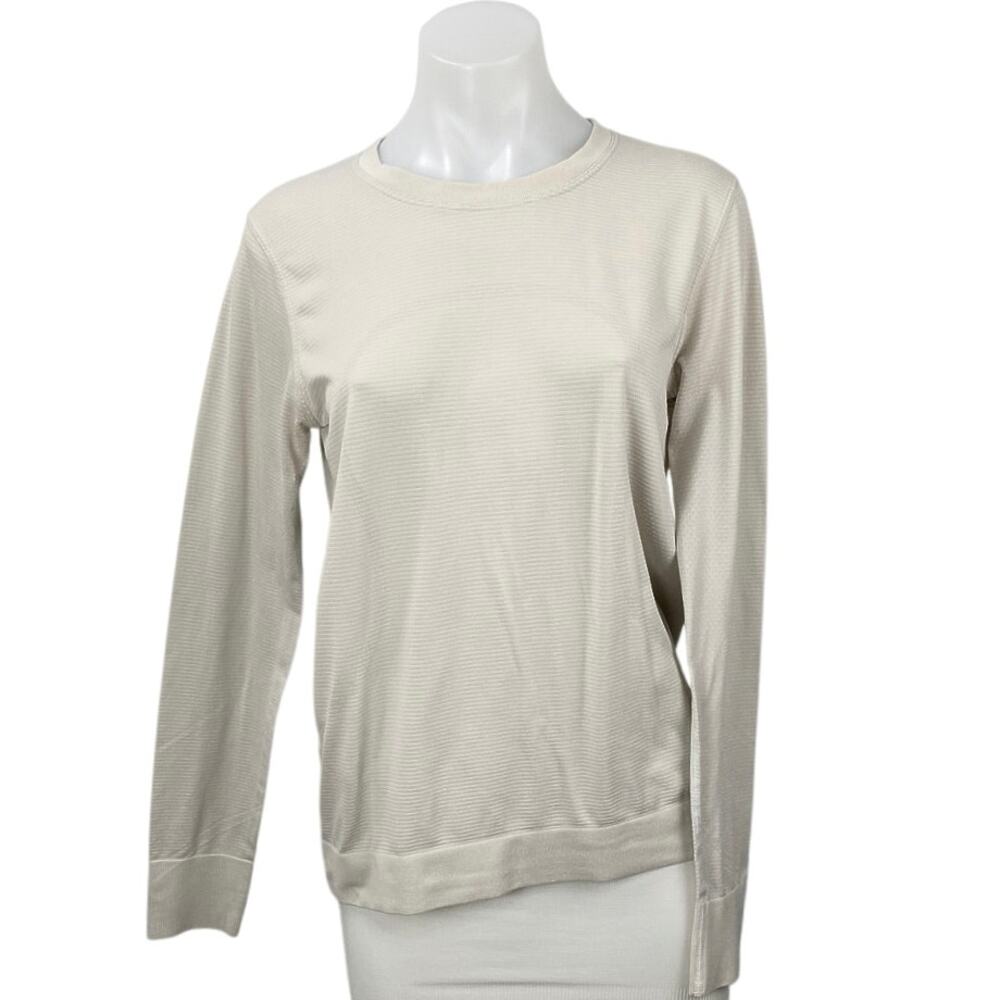 Lululemon Crew Neck Long Sleeve Gym Athletic Activewear Sweater Sweatshirt Top M